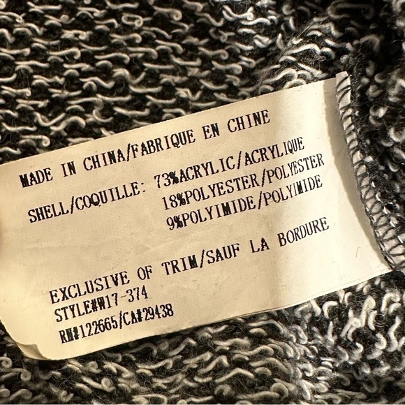 Anama Gray Ribbon Tied Scoop Neck Sweater - Picture 7 of 12